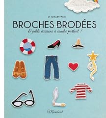 Broches brodées petits d'occasion  Livré partout en France