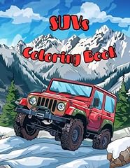 Suvs coloring book for sale  Delivered anywhere in USA 