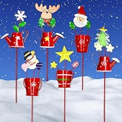 6pc metal christmas for sale  Delivered anywhere in USA 