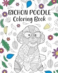 Bichon poodle coloring for sale  Delivered anywhere in UK