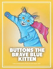 Buttons brave blue for sale  Delivered anywhere in USA 