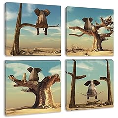 Elephant canvas wall for sale  Delivered anywhere in Canada