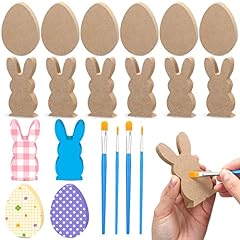 Pcs easter wooden for sale  Delivered anywhere in USA 