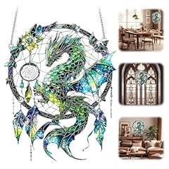 Dragon dreamcatcher suncatcher for sale  Delivered anywhere in UK