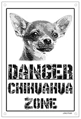 Danger chihuahua zone usato  Spedito ovunque in Italia 