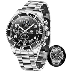 Olevs mens black for sale  Delivered anywhere in USA 