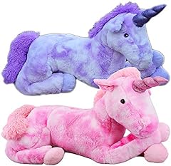 Used, 21" Large Plush Unicorn Teddy Stuffed Super Soft Cuddly for sale  Delivered anywhere in UK