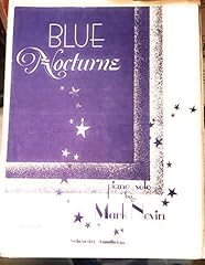 Blue nocturne piano usato  Spedito ovunque in Italia 