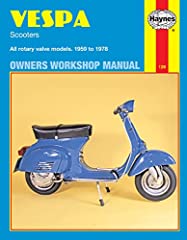 Vespa scooters haynes for sale  Delivered anywhere in UK