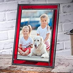 Red stained glass for sale  Delivered anywhere in UK