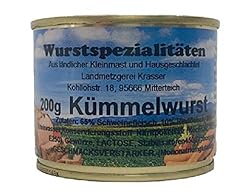 Kümmelwurst 200g wurstspezial gebraucht kaufen  Wird an jeden Ort in Deutschland