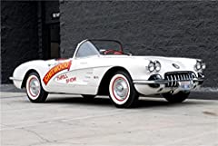 Used, 1958 CHEVROLET CORVETTE CONVERTIBLE wht Mouse Pads for sale  Delivered anywhere in Canada