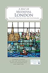 Map medieval london for sale  Delivered anywhere in UK
