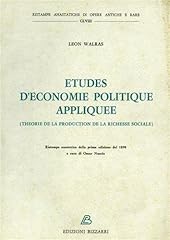 Etudes economie politique d'occasion  Livré partout en France