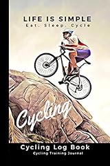 Cycling log book for sale  Delivered anywhere in UK