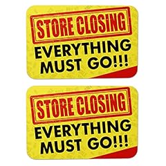 Closing sign everything for sale  Delivered anywhere in USA 