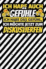 Notizbuch liniert diskuswerfer gebraucht kaufen  Wird an jeden Ort in Deutschland