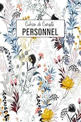 Cahier compte personnel d'occasion  Livré partout en France