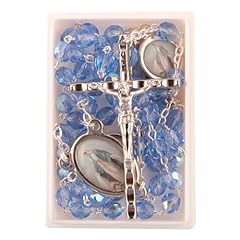 Rosary bead blue for sale  Delivered anywhere in UK
