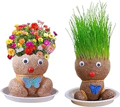 Doll head planter for sale  Delivered anywhere in USA 