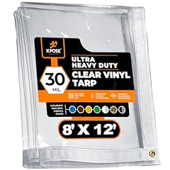 Clear vinyl tarp for sale  Delivered anywhere in USA 