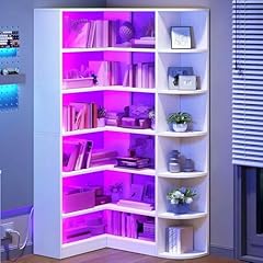 Yitahome corner bookshelf for sale  Delivered anywhere in USA 