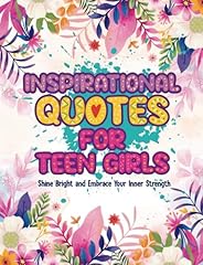 Inspirational quotes teen for sale  Delivered anywhere in USA 