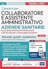 Concorsi collaboratore assiste usato  Spedito ovunque in Italia 