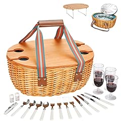 Stboo picnic basket for sale  Delivered anywhere in USA 