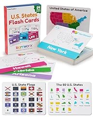 States flash cards for sale  Delivered anywhere in USA 