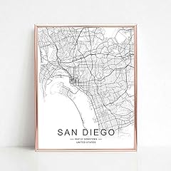 San diego map for sale  Delivered anywhere in USA 