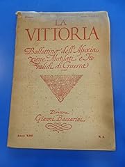 Vittoria 1930 bollettino usato  Spedito ovunque in Italia 