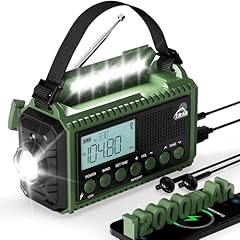 12000 mah kurbelradio gebraucht kaufen  Wird an jeden Ort in Deutschland
