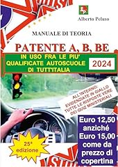 Patente manuale teoria usato  Spedito ovunque in Italia 