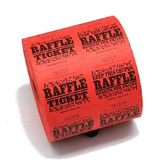 Red raffle tickets for sale  Delivered anywhere in USA 