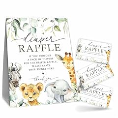 Greenery diaper raffle for sale  Delivered anywhere in USA 