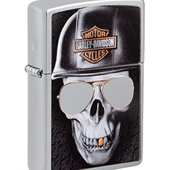 Zippo sturmfeuerzeug totenkopf gebraucht kaufen  Wird an jeden Ort in Deutschland