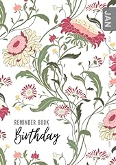 Birthday reminder book for sale  Delivered anywhere in UK