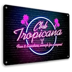 Club tropicana neon for sale  Delivered anywhere in UK