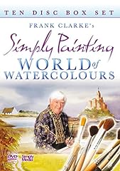 Used, Frank Clarke - Simply Painting - World Of Watercolours for sale  Delivered anywhere in UK