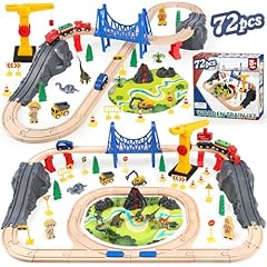 Wooden train set for sale  Delivered anywhere in USA 