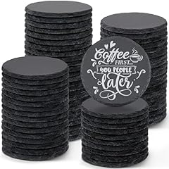 Pcs round slate for sale  Delivered anywhere in USA 