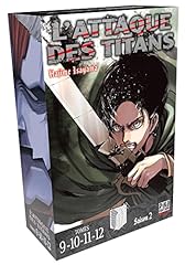 Attaque titans coffret d'occasion  Livré partout en France