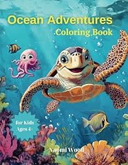 Ocean adventures coloring d'occasion  Livré partout en France