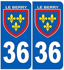 Immatriculation berry autocoll d'occasion  Livré partout en France