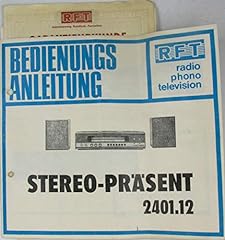 Bedienungsanleitung stereo pr� gebraucht kaufen  Wird an jeden Ort in Deutschland