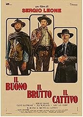 Poster buono brutto usato  Spedito ovunque in Italia 