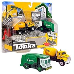 Tonka - Metal Movers Combo Pack - Garbage Truck & Cement for sale  Delivered anywhere in USA 
