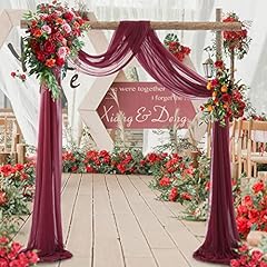 Gogoparti burgundy arch for sale  Delivered anywhere in UK