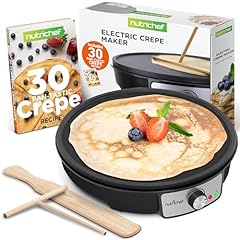 Nutrichef electric crepe for sale  Delivered anywhere in USA 